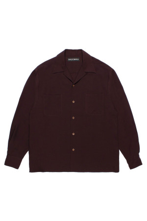 50'S SHIRT L/S ( TYPE-1 ) / CHARCOAL (26FW-WMS-OC03)