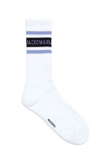 SKATER SOCKS ( TYPE-2 ) / WHITE-PURPLE (26FW-WMA-SO02)