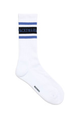 SKATER SOCKS ( TYPE-2 ) / WHITE-BLUE (26FW-WMA-SO02)