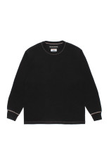 WOLF'S HEAD / THERMAL SHIRT ( TYPE-2 ) / BLACK (WOLFSHEAD-WM-TM02)