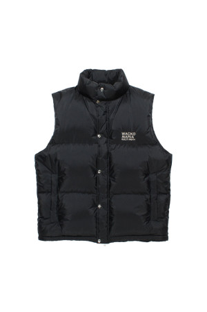 DOWN VEST / BLACK (26FW-WMO-NA04)