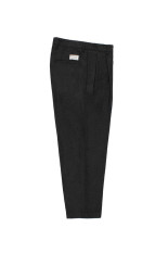 DOUBLE PLEATED WOOL TROUSERS ( TYPE-2 ) / CHARCOAL (26FW-WMP-PT04)