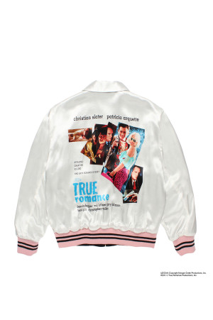 TRUE ROMANCE / REVERSIBLE SKA JACKET ( TYPE-1 ) / WHITE-BLACK (TR-WM-BL01)