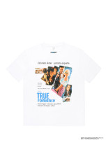 TRUE ROMANCE / WASHED HEAVY WEIGHT CREW NECK T-SHIRT ( TYPE-1 ) / WHITE (TR-WM-WT01)