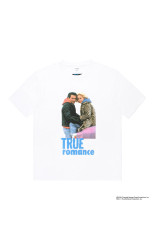 TRUE ROMANCE / WASHED HEAVY WEIGHT CREW NECK T-SHIRT ( TYPE-3 ) / WHITE (TR-WM-WT03)