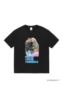 TRUE ROMANCE / WASHED HEAVY WEIGHT CREW NECK T-SHIRT ( TYPE-3 ) / BLACK (TR-WM-WT03)