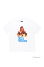 TRUE ROMANCE / WASHED HEAVY WEIGHT CREW NECK T-SHIRT ( TYPE-4 ) / WHITE (TR-WM-WT04)