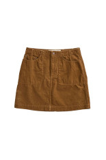 CORDUROY MINI SKIRT - 41 BEIGE (26AMSSK03)