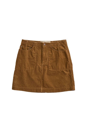 CORDUROY MINI SKIRT - 41 BEIGE (26AMSSK03)
