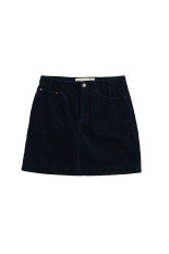 CORDUROY MINI SKIRT - 85 NAVY (26AMSSK03)