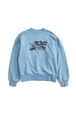 The Puffin Records SWEATSHIRT - 81 LIGHT BLUE (26AMSCU09)