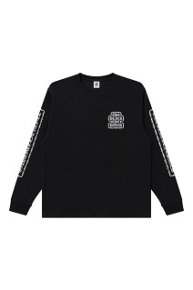 BARBED WIRE OG L/S TEE - BLACK (BEPFW26LT01)
