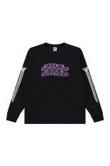 SCREWED &amp; DISTORTED OG LABEL L/S TEE - BLACK (BEPFW26LT02)