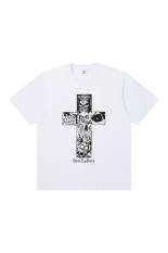 EVIL CROSS TEE / WHITE (BEPFW26TE17)