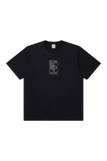 RHINESTONE DOUBLE R LOGO TEE / BLACK (BEPFW26TE21)
