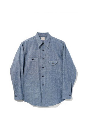 Y1929 CHAMBRAY SHIRT - INDIGO (602-262-01)