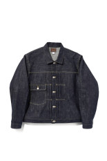 DALLY JACKET SELVAGE DENIM - INDIGO (602-262-08)