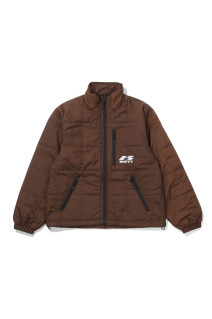 Speed Logo Quilted Jacket - Brown