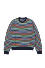Striped Knit - Navy