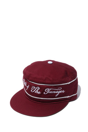 Signature Pillbox Cap - Wine