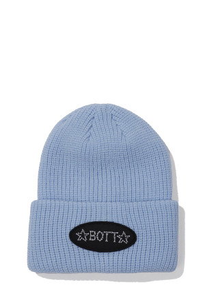 Bones Cuff Beanie - Light Blue