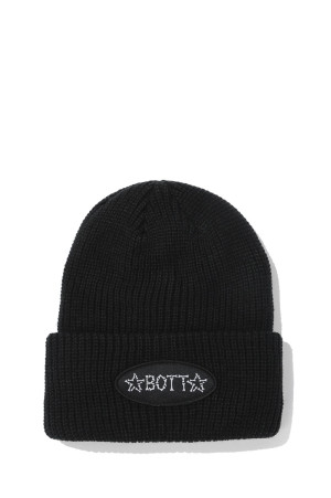 Bones Cuff Beanie - Black