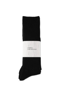 3P LOOSE SOCKS - Black (SFCFW26AC06)
