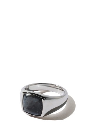 Kay Ring Larvikite - SILVER (101505)