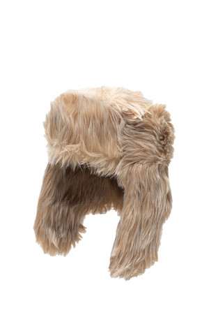 CA4LA x KAMIYA / Faux Fur Trapper Hat - BEIGE (G17AC301)