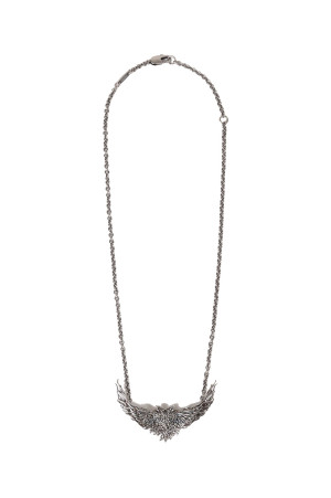 "Double-headed Eagle" Charm Necklace - BLACK (G17AC218)