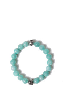 KMY Ball Natural Stone Blacelet - AQUA (G17AC219)
