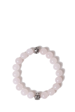 "KMY Ball" Natural Stone Blacelet - PINK (G17AC219)