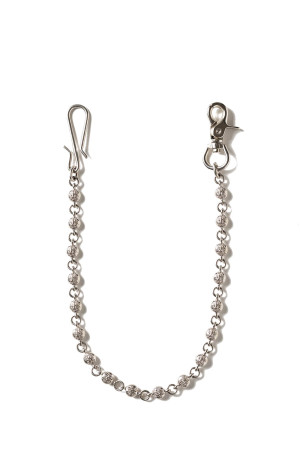 "KMY Ball" Wallet Chain - SILVER (G15AC210)