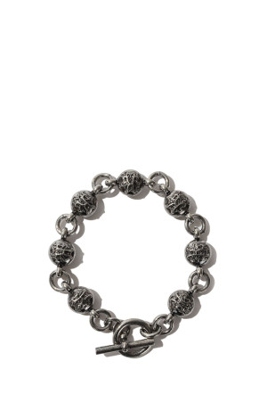 "KMY Ball" Chain Bracelet - SILVER (G16AC201)