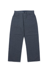 FRENCH HICKORY PANTS / NAVY (BFA-P-003-4169)