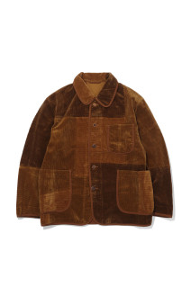 CORDUROY FRENCH JACKET HYBRID WATCH CHAIN ITEM / BROWN (BFA-P-018-4130)