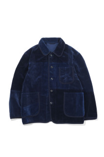 CORDUROY FRENCH JACKET HYBRID WATCH CHAIN ITEM / NAVY (BFA-P-018-4130)