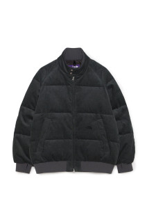 Corduroy Field Down Jacket - Charcoal (N26FA063)
