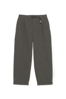 Cotton Wool Color Nep Field Pants - Asphalt Gray (N26FC068)