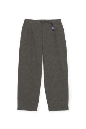 Cotton Wool Color Nep Field Pants - Asphalt Gray (N26FC068)