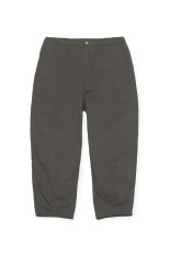 Ripstop Wide Cropped Field Pants - Asphalt Gray (N25SC106)