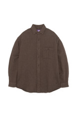 Flannel Heather Field Shirt - Brown (N26FG049)