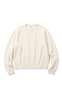 HEAVY THERMAL RAGLAN CREW NECK SHIRT - NATURAL (GL69771)