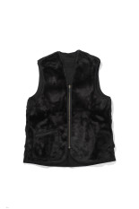 Warm Pile Waistcoat Zip-in Liner - BLACK (MLI0004)
