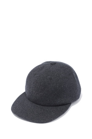 COMFORT WOOL 6PANEL CAP - CHARCOAL (ACY-26AW-012)