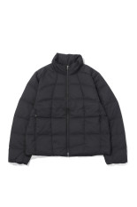 Gridded Down Jacket - BLACK (GL26335)