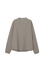 Waffle Light L/S T-shirt - ARID BEIGE (GL45142)