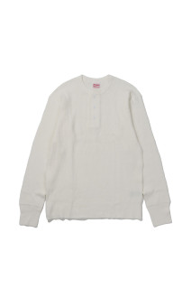 Thermal King Waffle Henleyneck L/S - OFF (#52016)