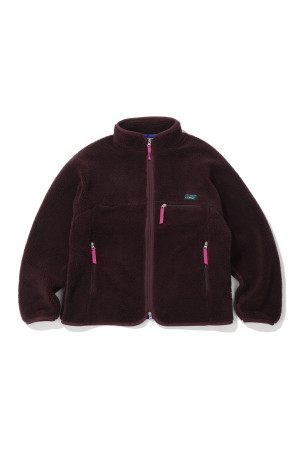 Topsham Boa Fleece Jacket - MARRON (6575-6035)