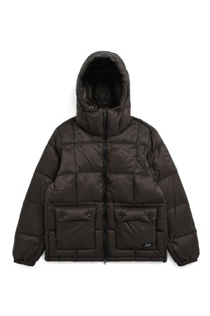 MOUNTAIN PACKABLE BOLLUME DOWN PARKA - D.CHOCO (TAION-106VZMT)